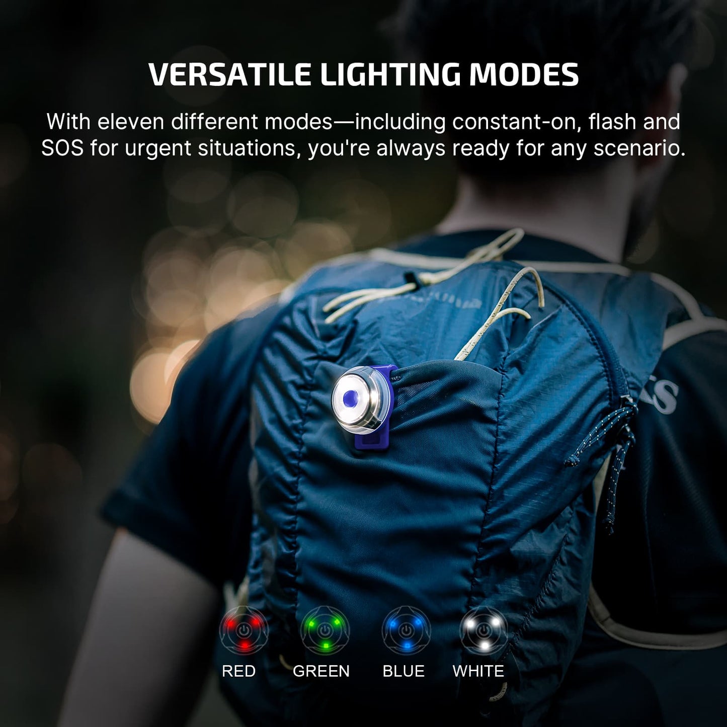 Gober 2 Dog Light – RGBW Rechargeable Tracking Light
