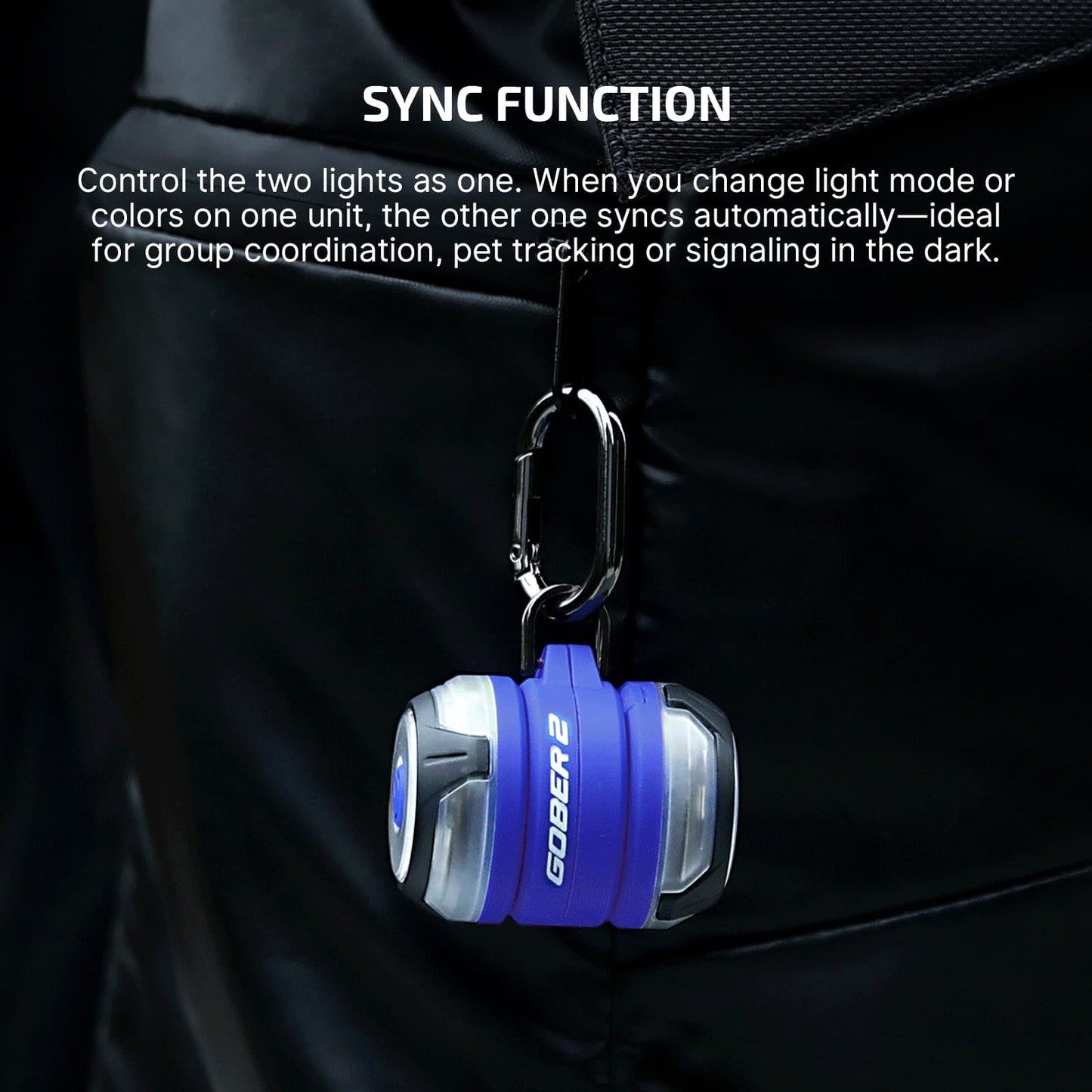 Gober 2 Dog Light – RGBW Rechargeable Tracking Light