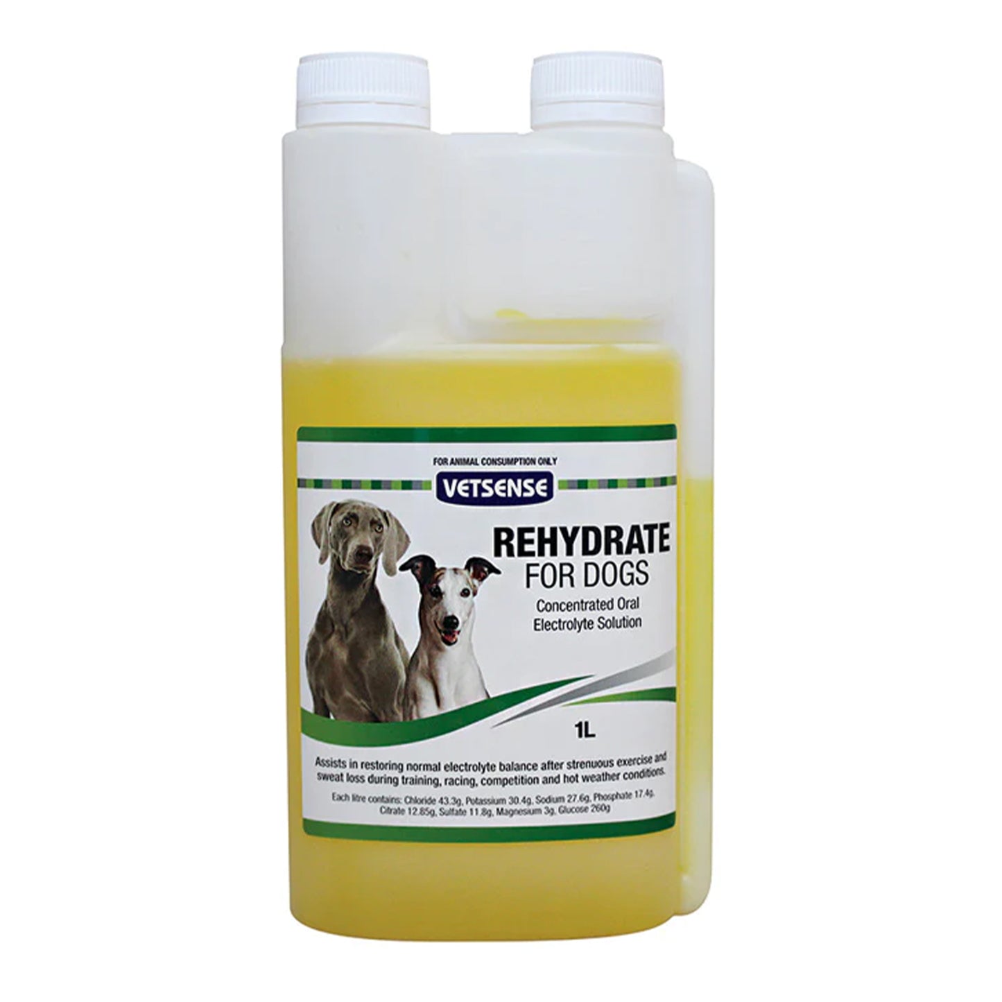 Rehydrate Concentrated Oral Electrolyte Solution for Dogs 1Litre