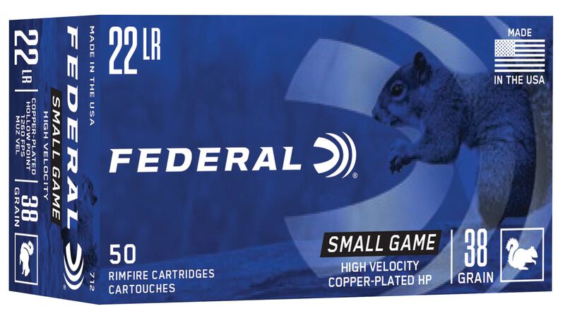 Small Game 22 LR 38 Grain (50)