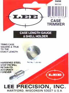Lee Case Length Gauge & Holder 9mm Luger 90153