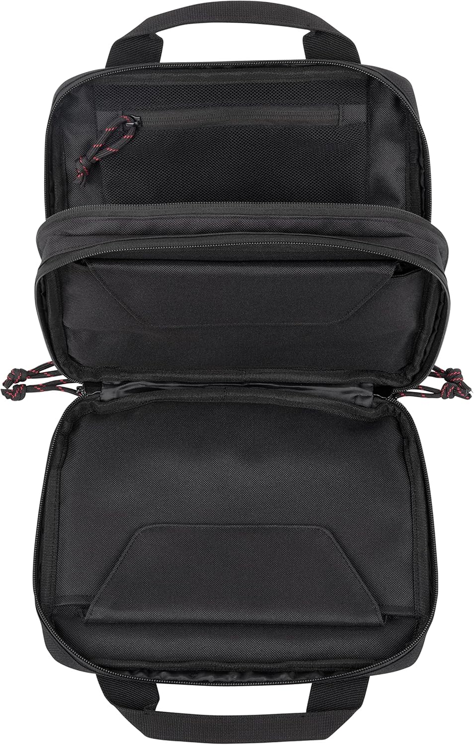 ALLEN TAC SIX CREW TACTICAL PISTOL CASE BLACK 10"X8"