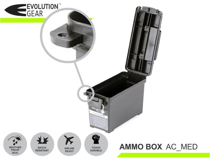 BLACK Large Ammo Box