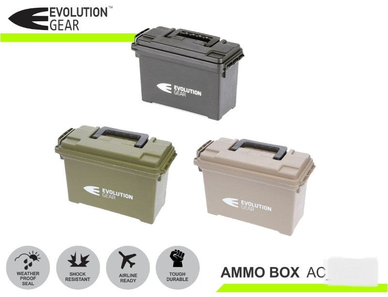 BLACK Large Ammo Box