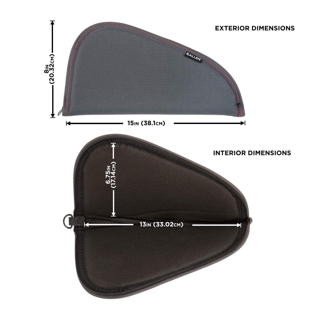 ALLEN HANDGUN CASE 13"