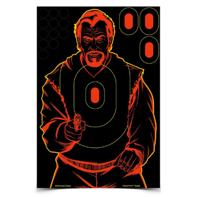 Shoot•N•C® 12 Inch x 18 Inch Bad Guy Target