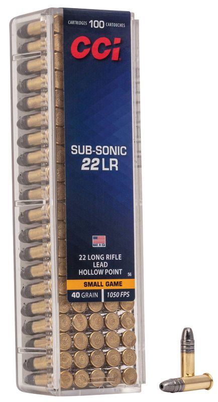Sub-Sonic HP 22 LR 40 Grain (100)
