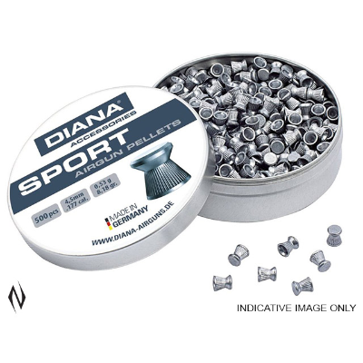 DIANA SPORT 22 AIR PELLETS 250 PK