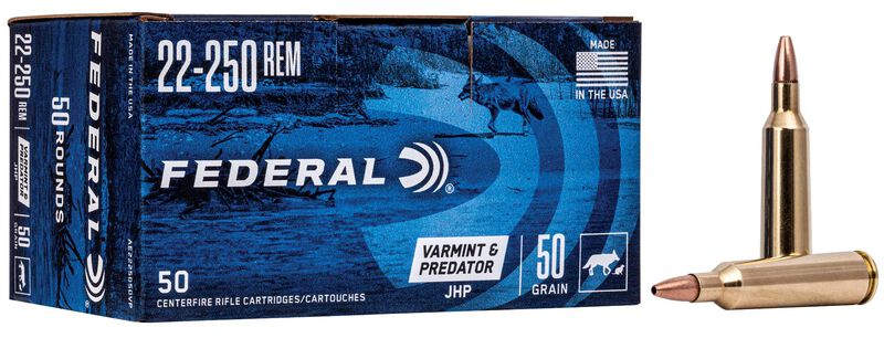 Varmint & Predator 22-250 Rem 50 Grain (50)