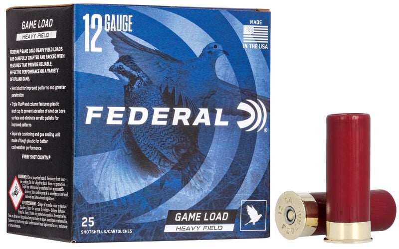 Game Load Upland Heavy Field 12 Gauge 6 Shot Size (25)