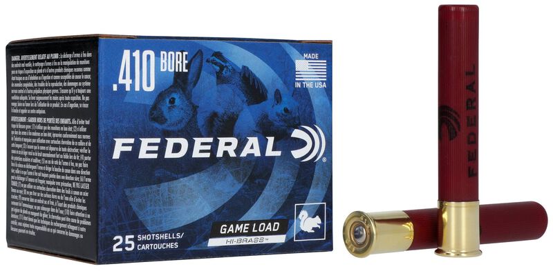 Game Load Upland Hi-Brass 410 Bore 4 Shot Size (25)