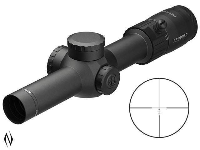 LEUPOLD MARK 4HD 1-4.5X24 30MM SFP ILL FIREDOT BDC