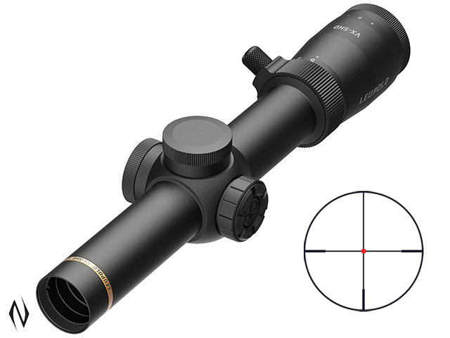LEUPOLD VX-5HD GEN2 1-5X24 30MM ILLUM CDS-SZL2 FIREDOT 4 METRIC