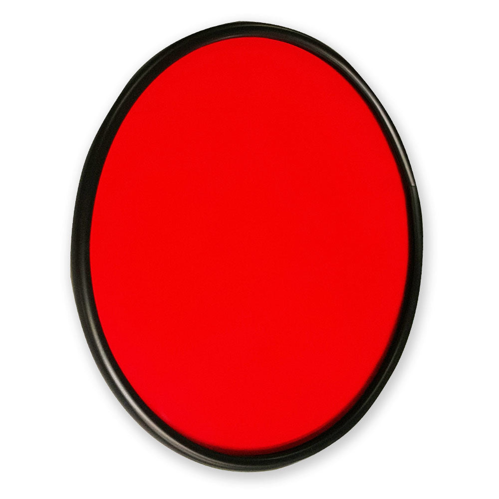245mm (9") red Glass Lens For Powa Beam Spotlight