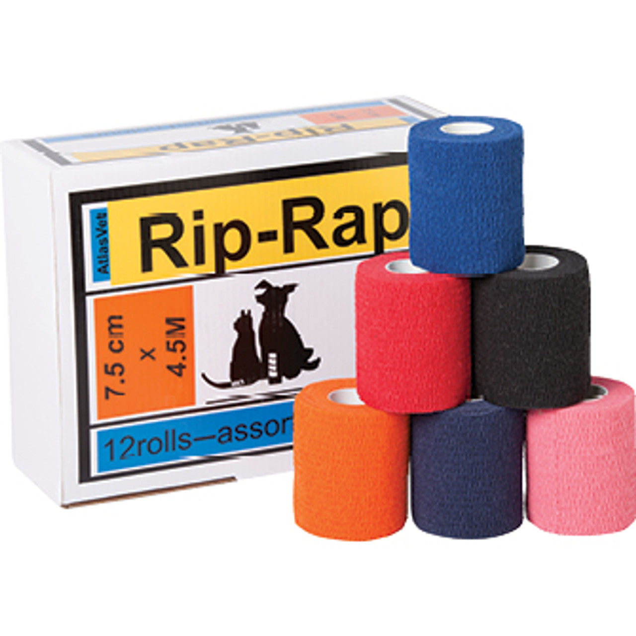 Bulk Rip Rap Bandages — Save 15% on Boxes (Assorted Colours)