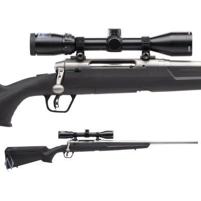SAVAGE AXIS II XP STAINLESS PACKAGE 243 WIN 22" 4 SHOT