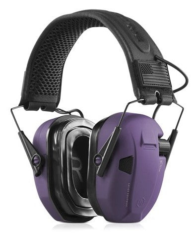 APOLLO ELECTRONIC EAR MUFFS ROYAL PURPLE