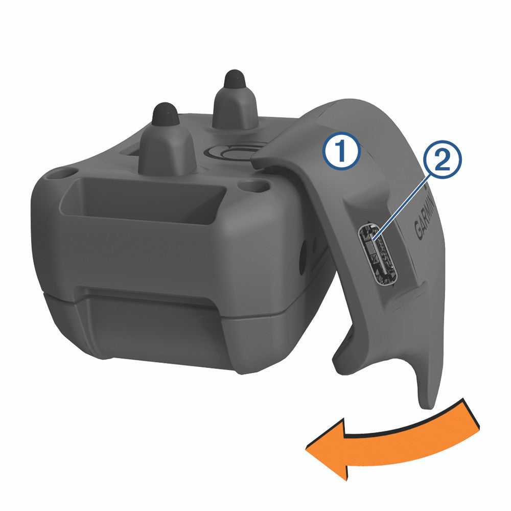 Garmin Delta & Delta SE Receiver Collar Charging Clip (USB Type C)