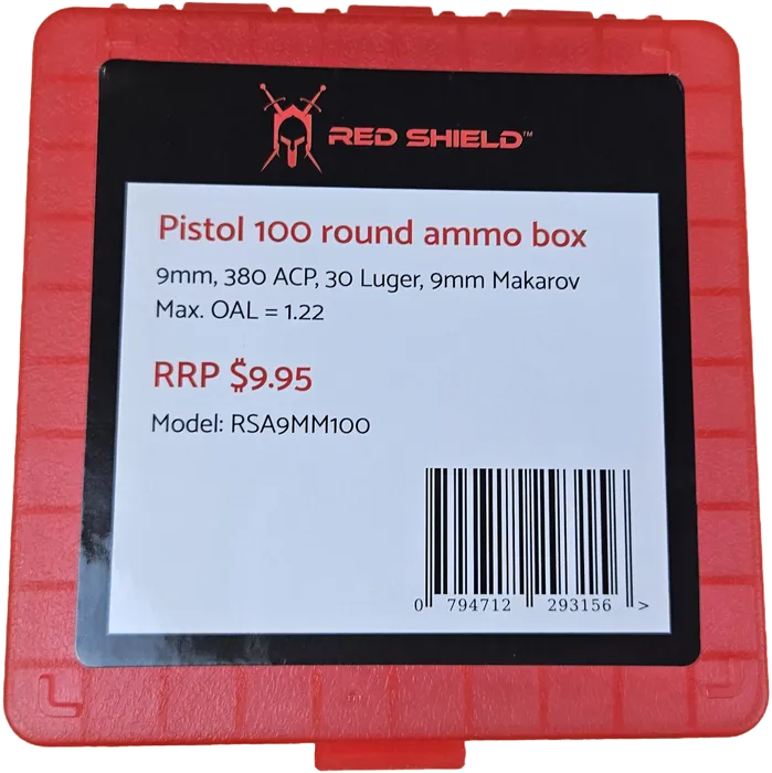 RS Ammo Box 9mmx100