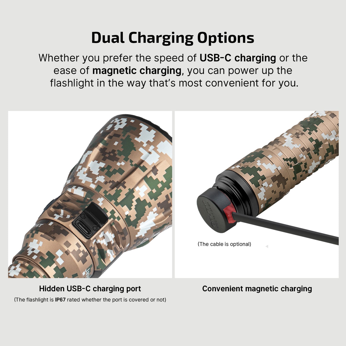 Olight Javelot Turbo 2 Powerful Hunting Torch Kit Camo