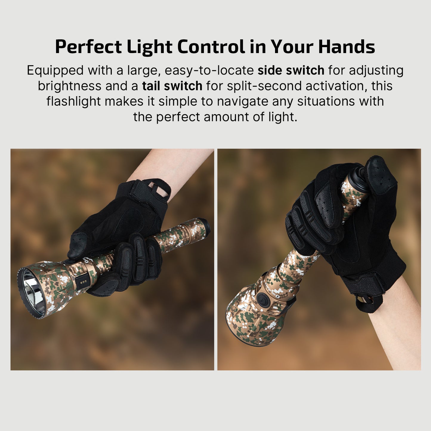 Olight Javelot Turbo 2 Powerful Hunting Torch Kit Camo
