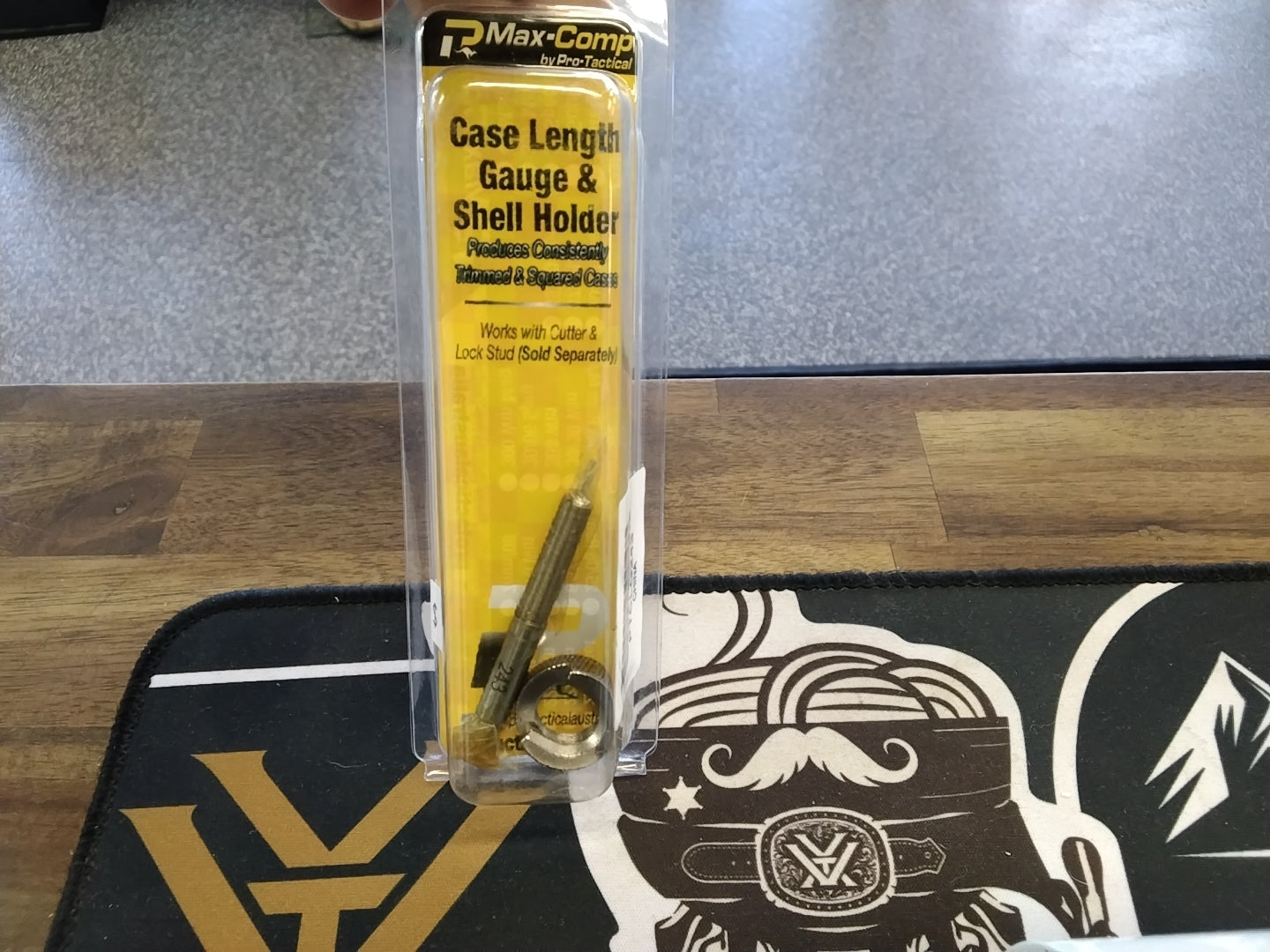 Case length guage and shell holder 243