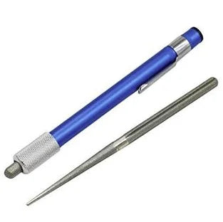 Knife Sharpener With Pocket Clip & Fish Hook Grove