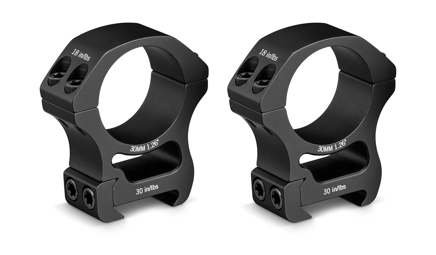 Pro Series 30mm Rings