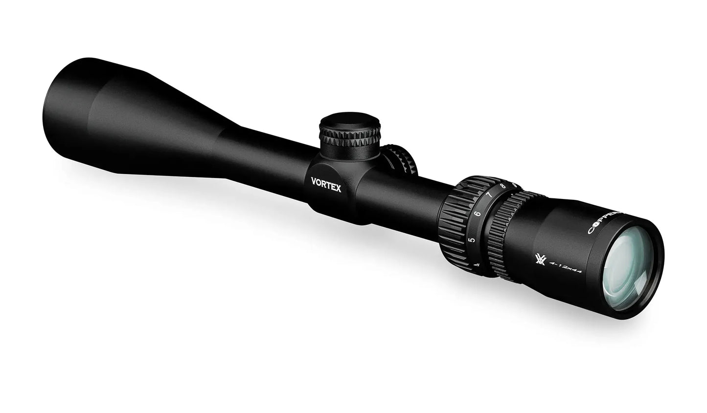 Copperhead® 4-12x44 Dead-Hold® BDC (MOA) Reticle | 1" Tube