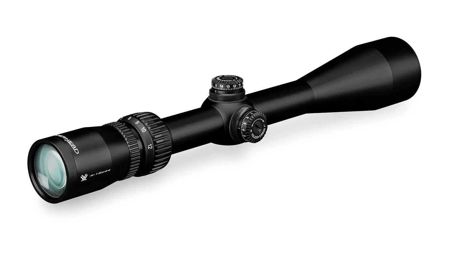 Copperhead® 4-12x44 Dead-Hold® BDC (MOA) Reticle | 1" Tube