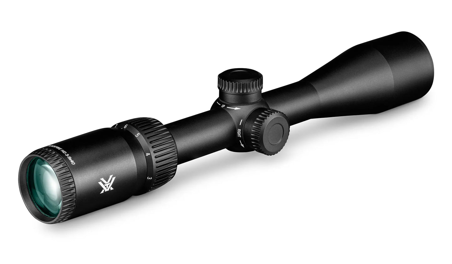 Crossfire® HD 3-9x40 Dead-Hold® BDC (MOA) Reticle | 1" Tube