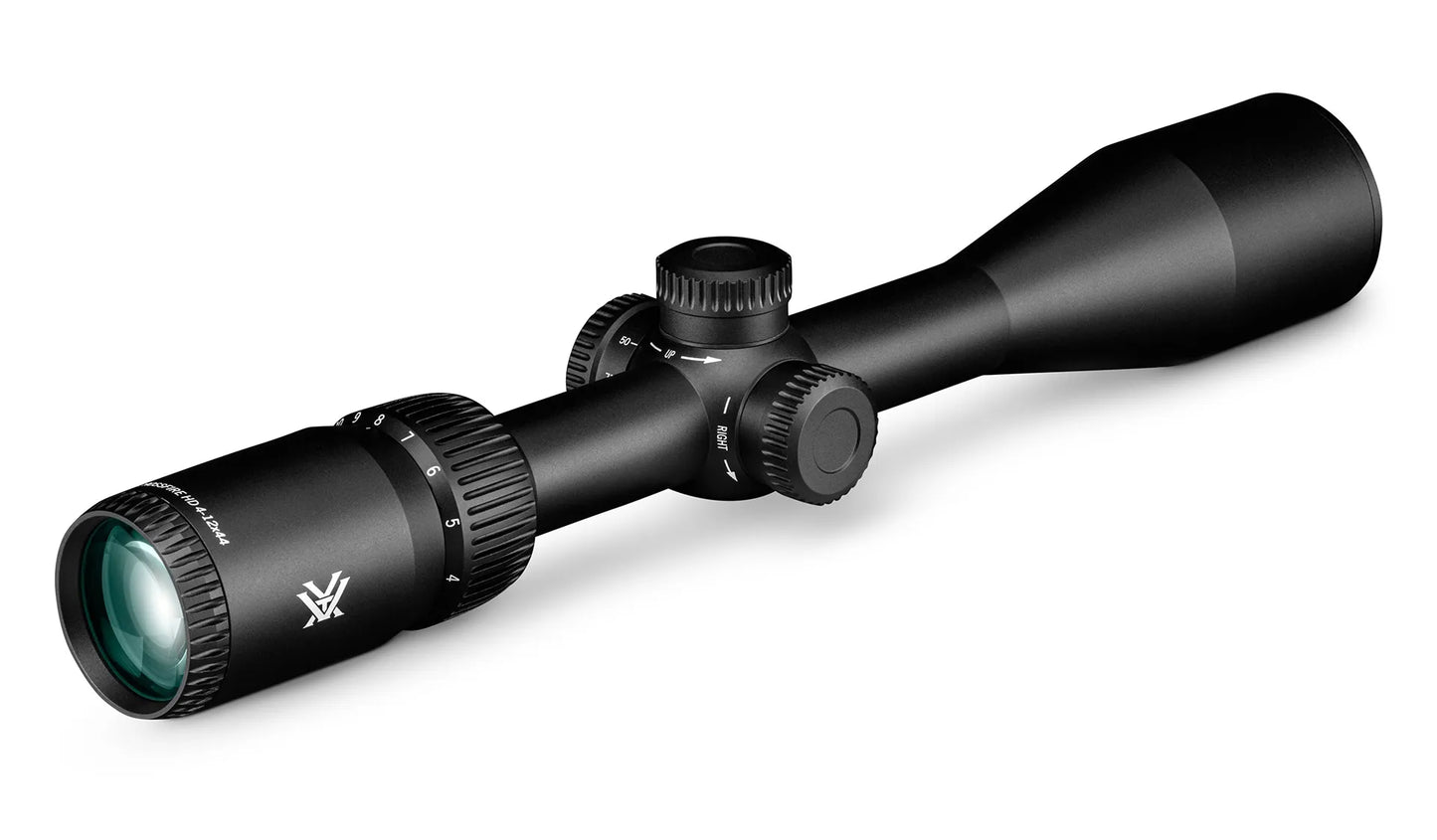 Crossfire® HD 4-12x44 Dead-Hold® BDC (MOA) Reticle | 1" Tube