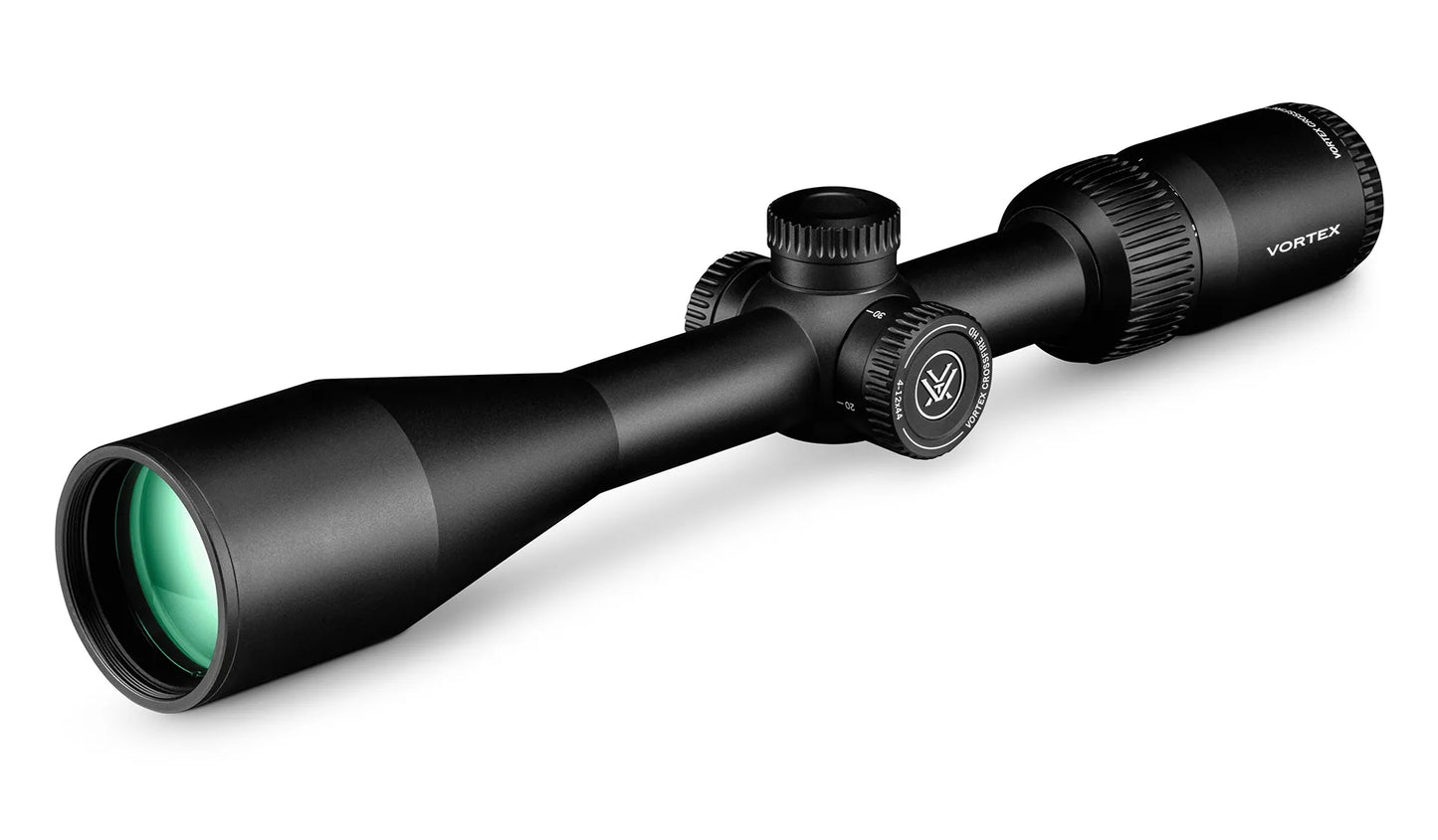 Crossfire® HD 4-12x44 Dead-Hold® BDC (MOA) Reticle | 1" Tube