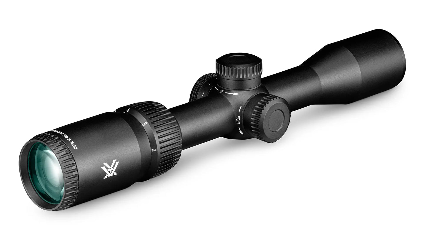 Crossfire® HD 2-7x32 Illuminated Dead-Hold® 2A BDC (MOA) Reticle | 1" Tube