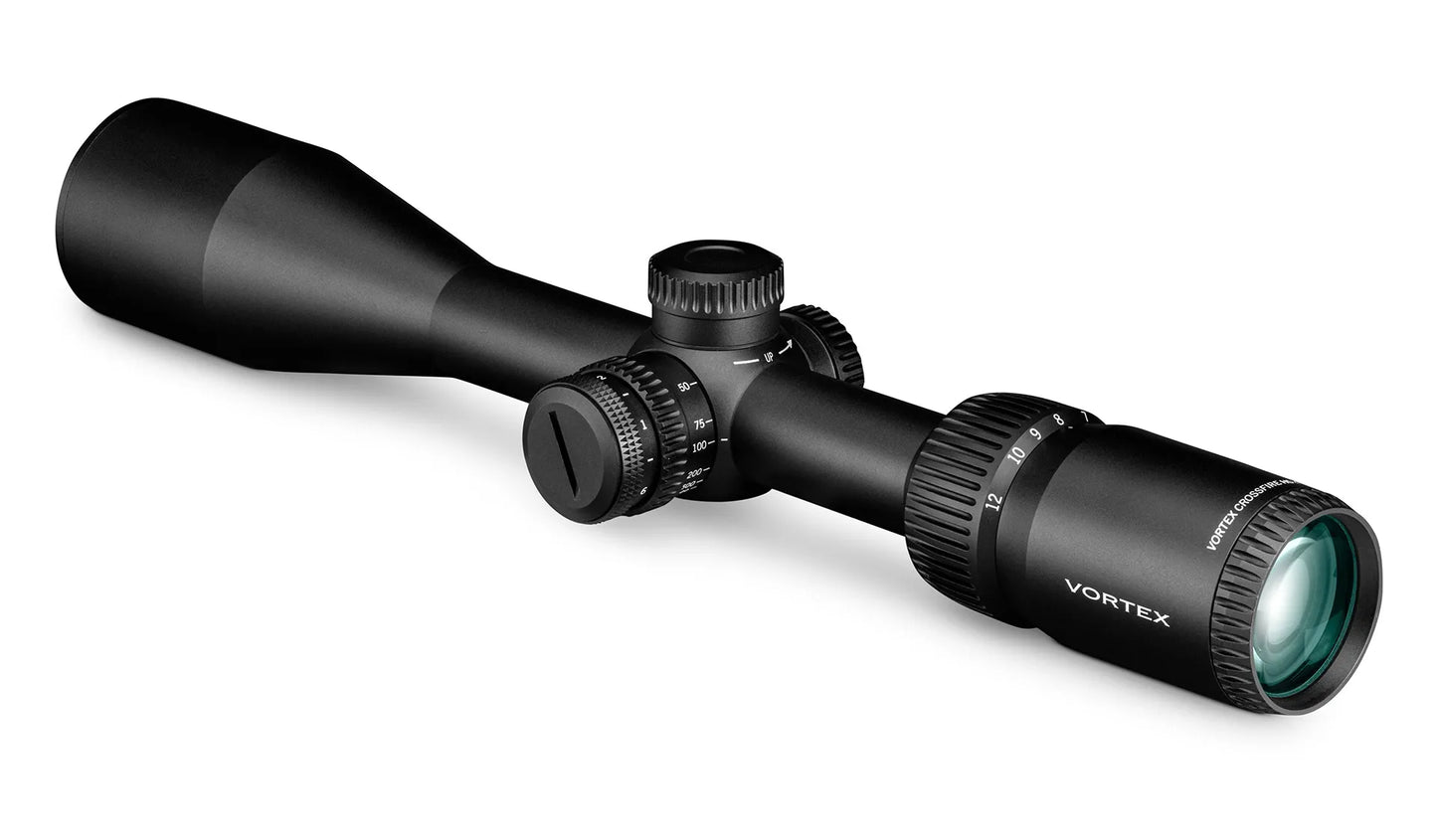 Crossfire® HD 4-12x44 Illuminated Dead-Hold® 2A BDC (MOA) Reticle | 1" Tube