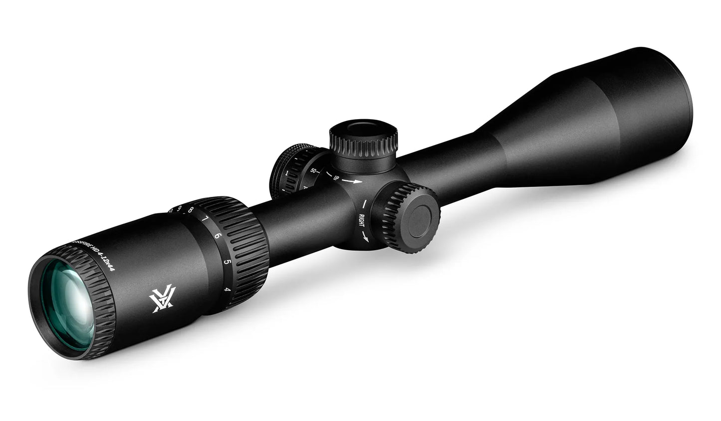 Crossfire® HD 4-12x44 Illuminated Dead-Hold® 2A BDC (MOA) Reticle | 1" Tube