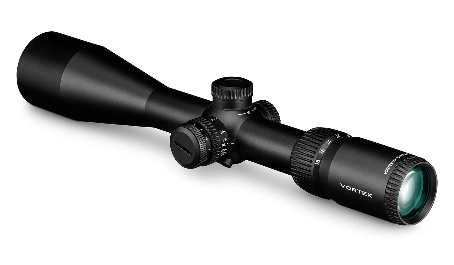 Crossfire® HD 6-18x50 Illuminated Dead-Hold® 2A BDC (MOA) Reticle | 30mm Tube