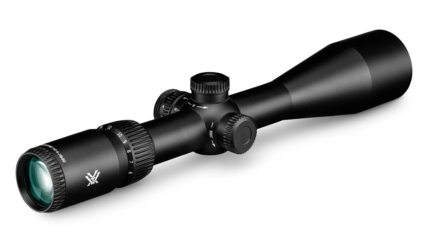 Crossfire® HD 6-18x50 Illuminated Dead-Hold® 2A BDC (MOA) Reticle | 30mm Tube