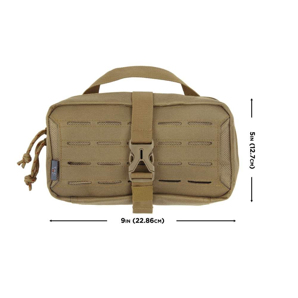 ALLEN TAC SIX DETACHMENT TACTICAL ACCESSORY POUCH COYOTE