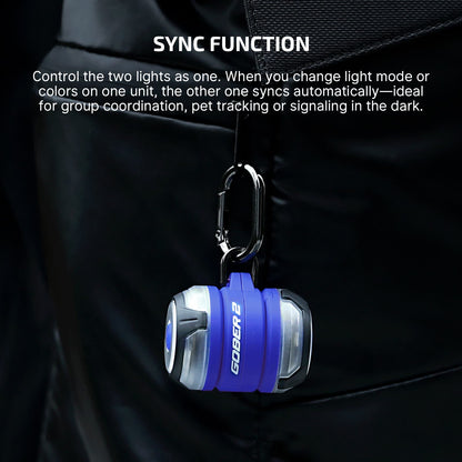Gober 2 Dog Light – RGBW Rechargeable Tracking Light