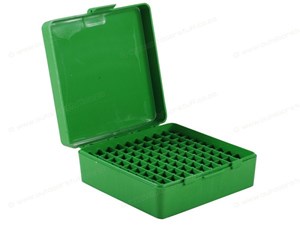MTM PISTOL AMMO CASES 10O ROUND WITH HINGED LID