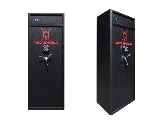 Red Shield 12 Gun Safe Digital  Mid-Size Secure Storage with Digital Lock (75kg)