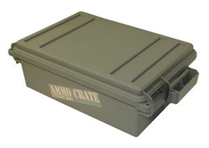 MTM AMMO CRATE UTILITY BOX - 570 ARMY GREEN FITS 10 BOXES OF 12 GAUGE