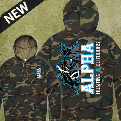 Camo Alpha  Half Hog Hoodies