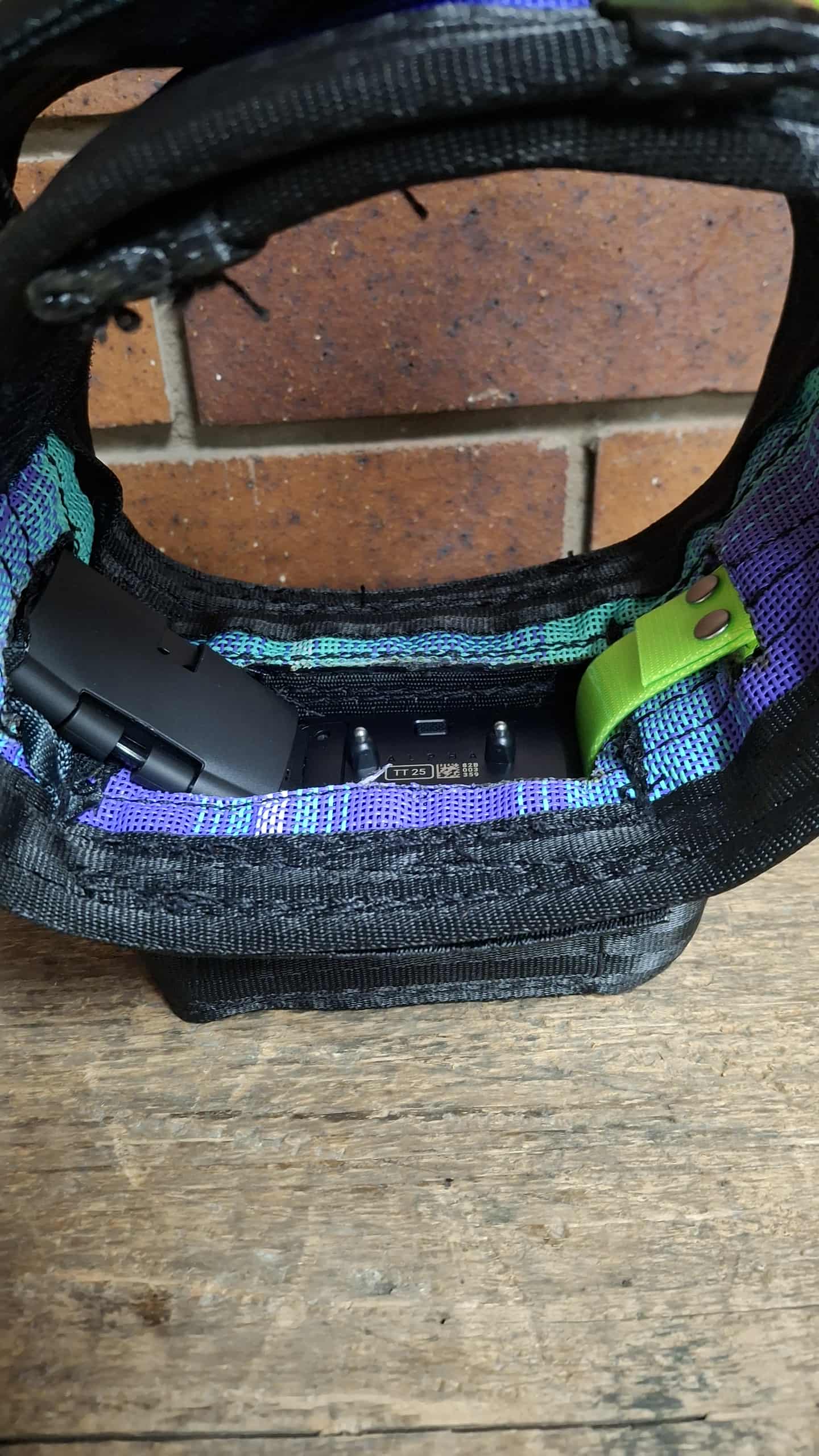 Neck collar with Tracking protector - 1 strap