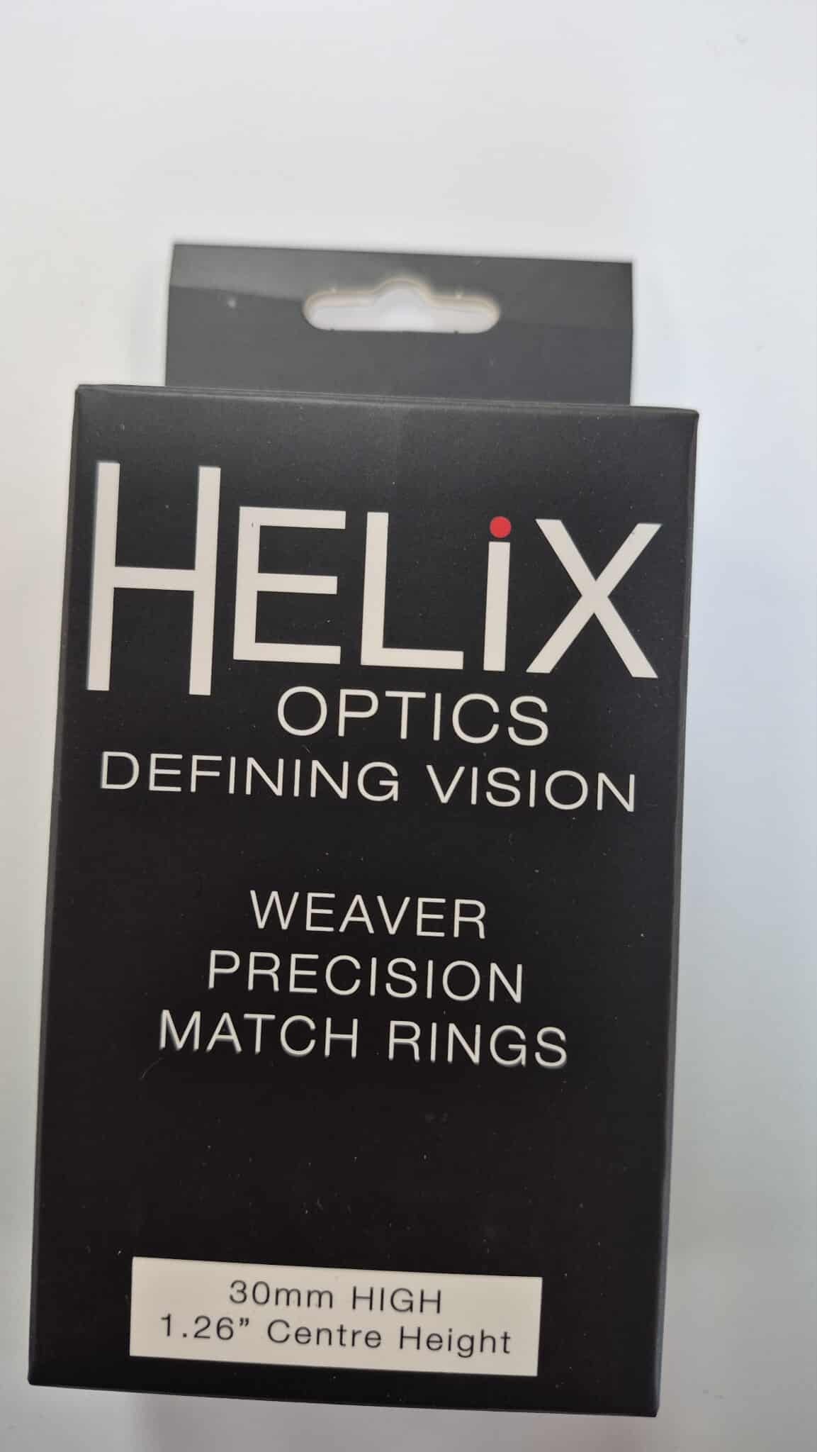 Helix Precision Match Rings 30mm High – Alpha Hunting and Outdoors