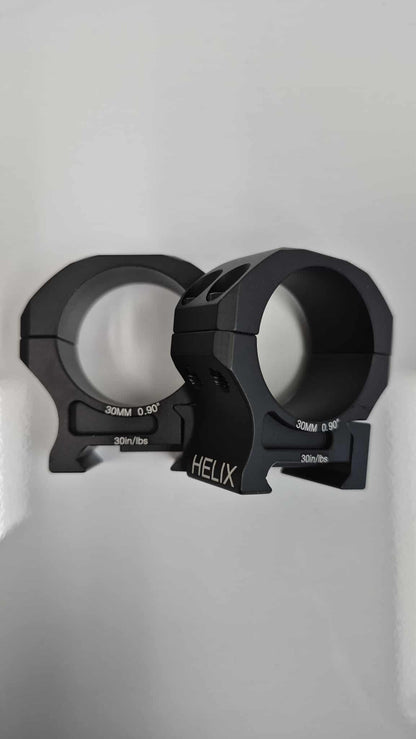 Helix Precision Match Rings 30mm Low