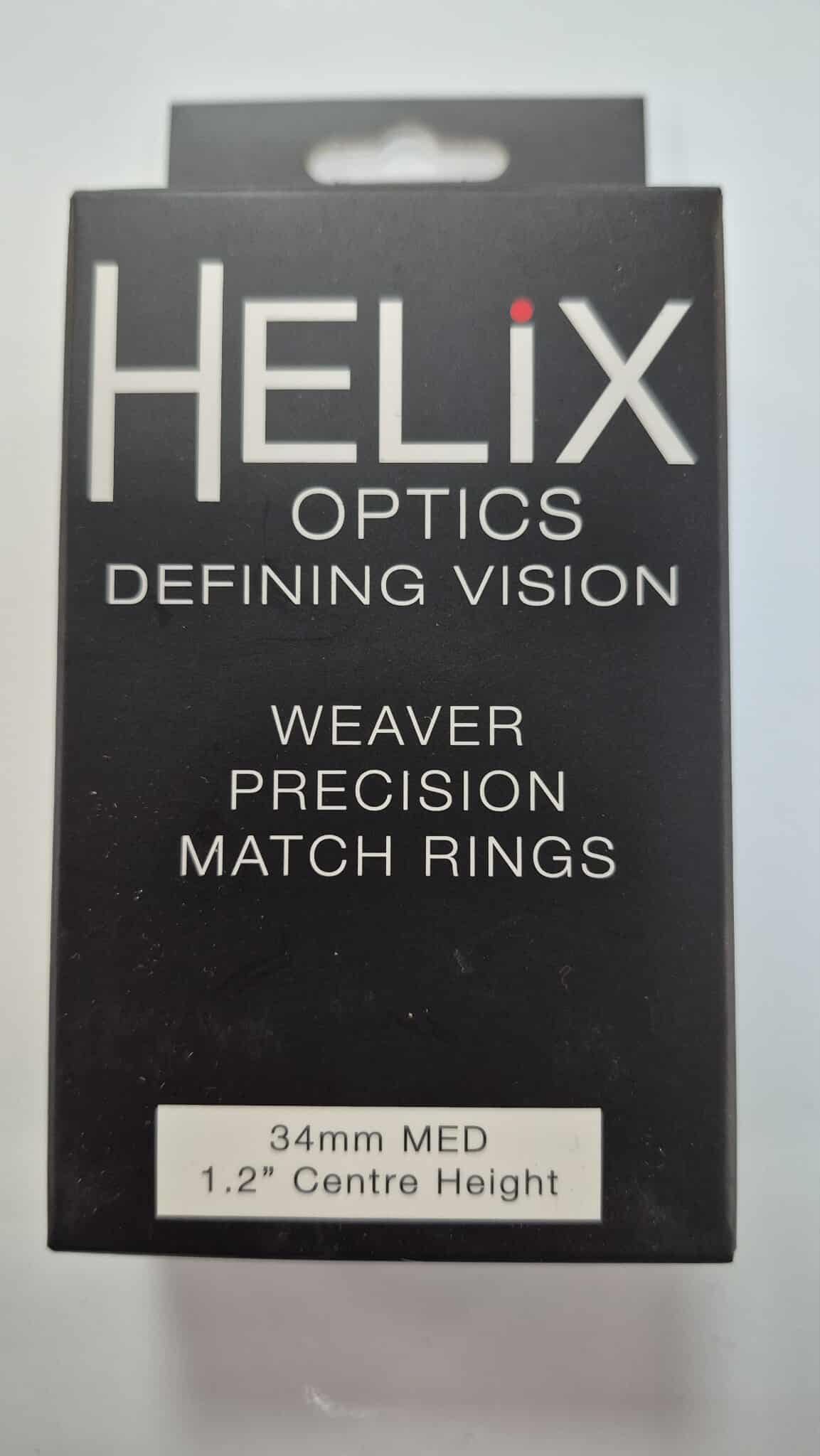 Helix Precision Match Rings 34mm Medium