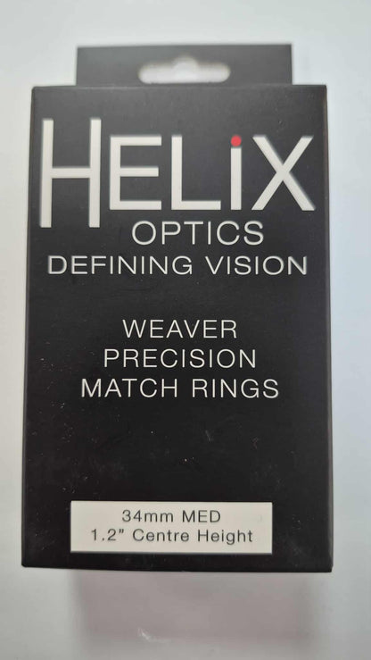 Helix Precision Match Rings 34mm Medium