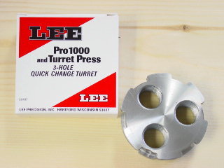 Lee pro 1000 3 hole turret